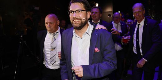 The leader of sweden democrats after swedens elections