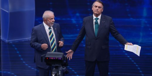 Bolsanaro vs Lula in brazil's debate ahead of a presidential election