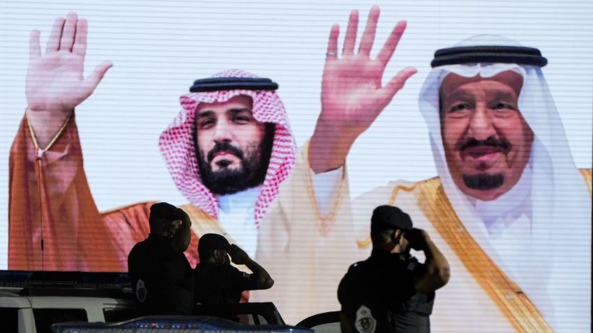Saudi Arabia's King and Crown Prince MBS