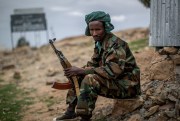 a TPLF fighter in the war in ethiopia