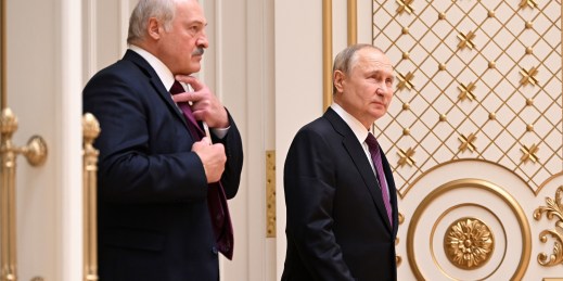 Putin and Lukashenko amid Belarus' involvement in Russia's war in Ukraine