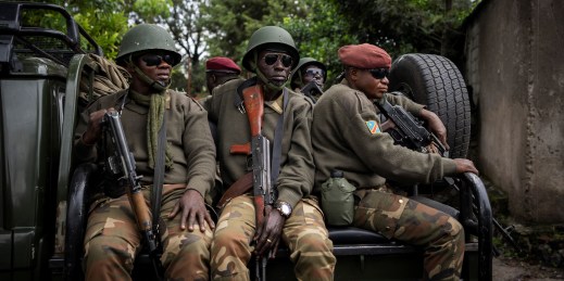 In Eastern Congo, M23 rebels