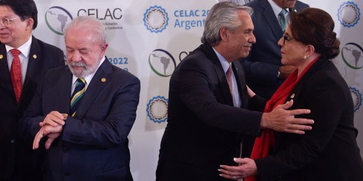 A CELAC summit, where member states from Latin America and the Caribbean did almost nothing