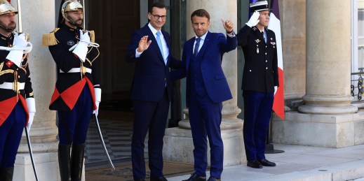 In Europe, France's president is now leading the charge on security and EU strategic autonomy