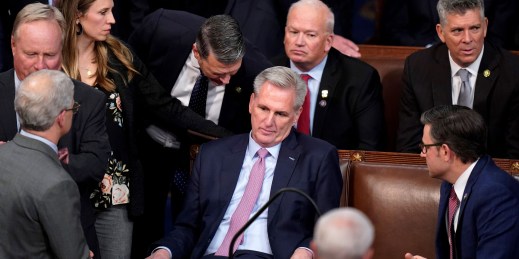 Kevin McCarthy struggled to get the votes to become speaker of the US House, a bad sign for United States' democracy and US aid to Ukraine