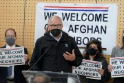 Gov. Jay Inslee welcomes Afghan refugees amid a surge of refugees from Afghanistan, Ukraine, and Latin America and a new plan to resettle refugees in the US