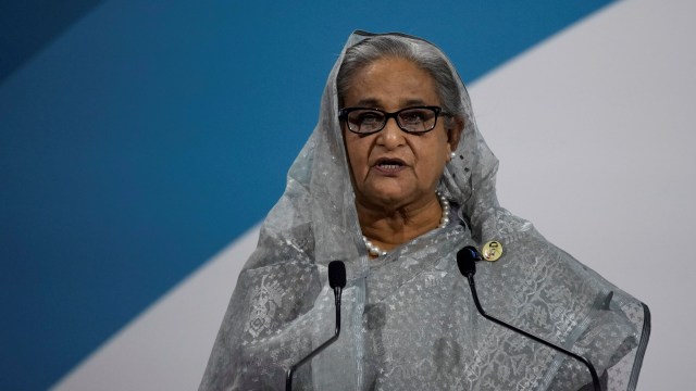 Bangladesh's prime minister, Sheikh Hasina, has been stifling democracy and protests in a political crisis.