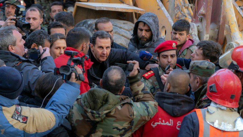 In Syria, Assad Is Using the Earthquake as a Cover-Up