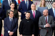 Zelenskyy attends a summit in Bruseels where EU leaders were planning a Green Deal in response to the US Inflation Reduction Act (IRA)