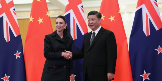In New Zealand, the new prime minister is expected to continue to nurture relations with China