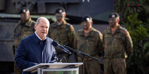 In Germany, Scholz's new military strategy is hitting snags in the traffic light coalition.