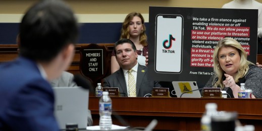 US-China tensions have bled into a debate over TikTok, data collection, and social media apps