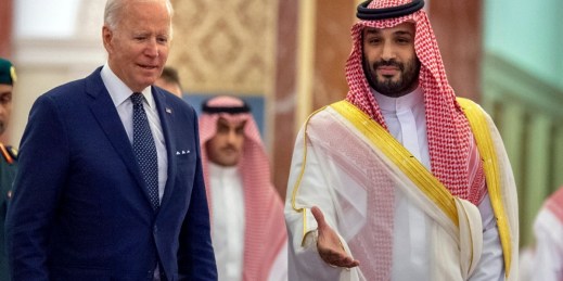 US-Saudi relations are in a rough patch as China brokers a deal between Saudi Arabia and Iran.