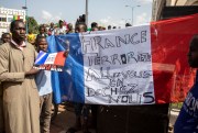 Malians demonstrate against France