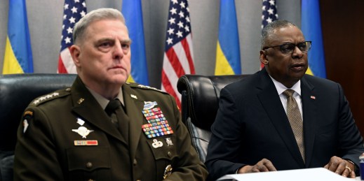 Defense Secretary Lloyd Austin and Chairman of the Joint Chiefs of Staff Gen. Mark Milley