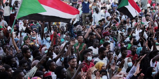 The conflict, crisis, and civil war in Sudan is the result of a failed democratic transition.