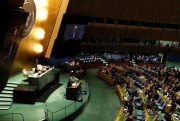 The General Assembly at the United Nations (UN).