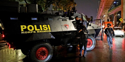 In Indonesia, terrorism and militant attacks remain a problem.