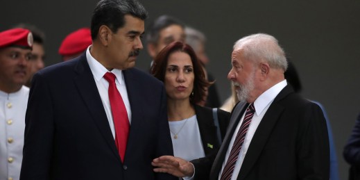 Venezuela's Maduro may be willing to allow credible elections due to sanctions.