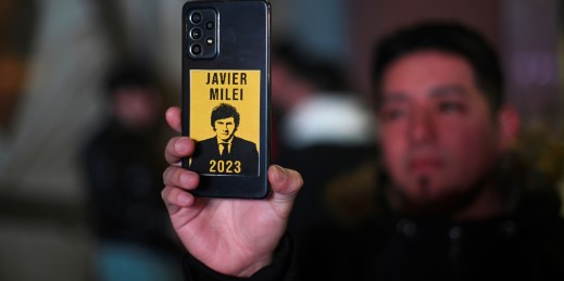 In Argentina, Javier Milei's popularity has shaken up this year's presidential election amid an economic crisis.