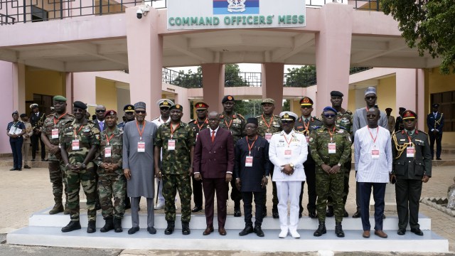 The defense chiefs of the ECOWAS member states.