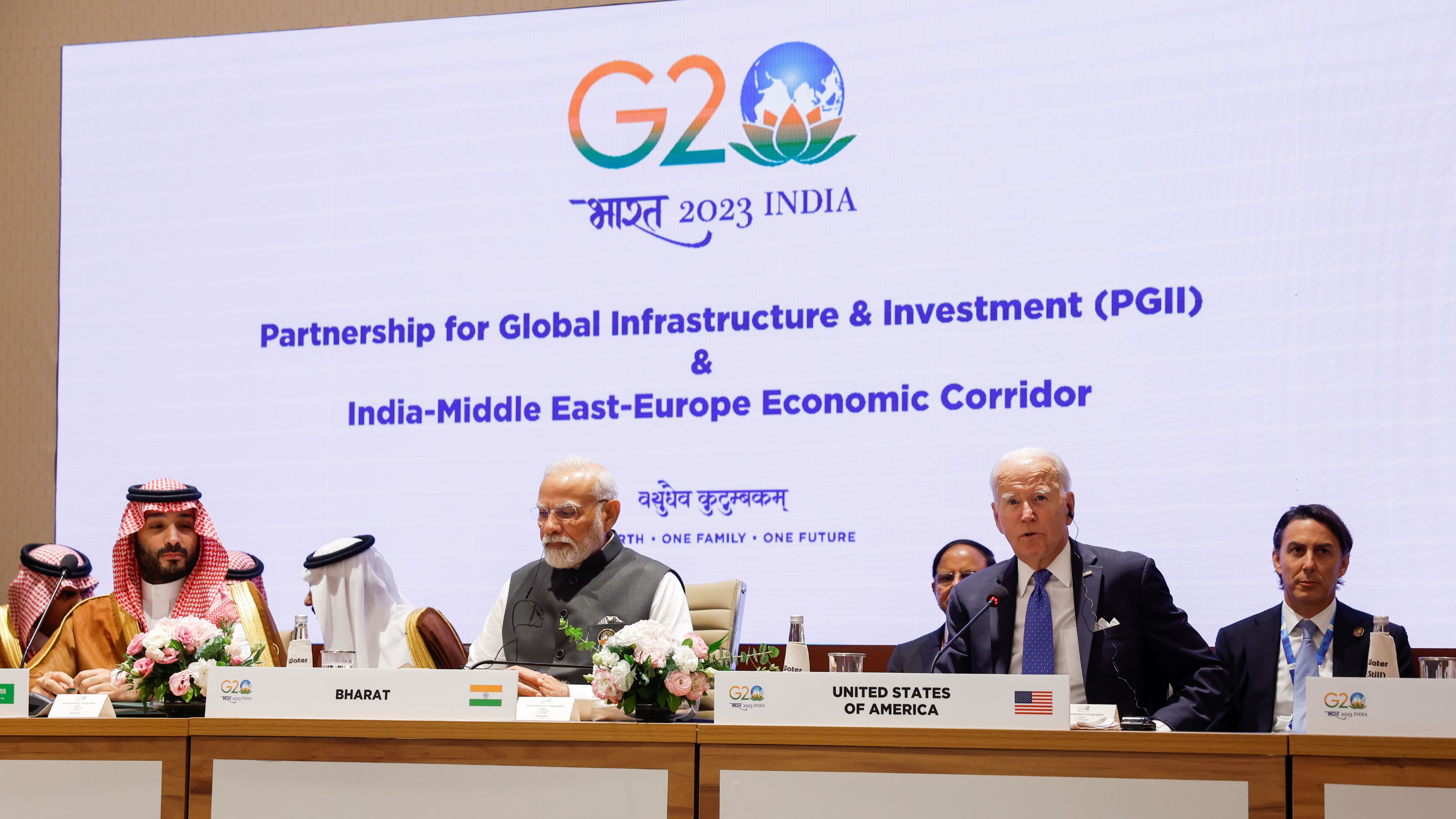 ما الذي يدفع الممر التجاري بين الهند والشرق الأوسط وأوروبا؟