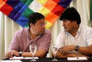 The ruling MAS in Bolivia are dealing with a rivalry between Evo Morales and Luis Arces.