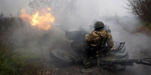 Russia's war in Ukraine.