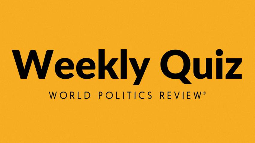 The WPR Weekly Quiz Archives