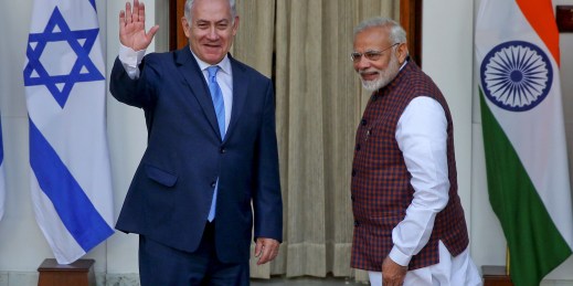 India has maintained strong relations with Israel under Prime Minister Narendra Modi.