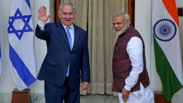 India has maintained strong relations with Israel under Prime Minister Narendra Modi.