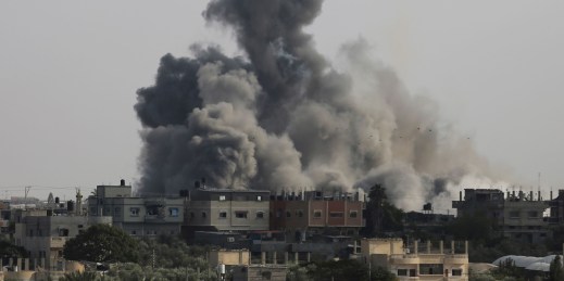 The Israeli-Palestinian conflict was renewed with fighting against Hamas in Gaza, a territory near Egypt.
