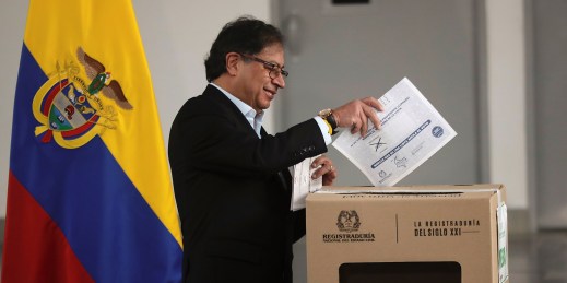 In local elections in Colombia, voters chose candidates not aligned with President Gustavo Petro.