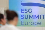 A poster for the ESG Summit Europe