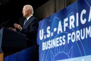 U.S. President Joe Biden speaks at the U.S.-Africa Leaders’ Summit.