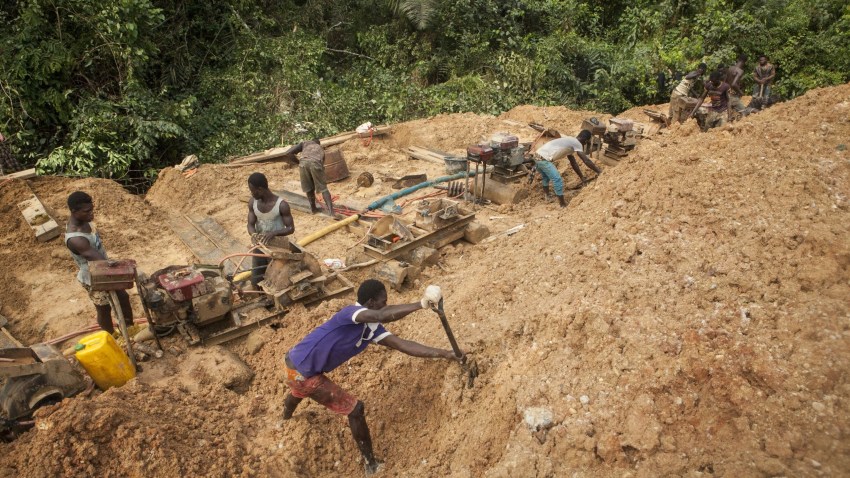 In Ghana, Deforestation and Illegal Gold Mining Go Hand in Hand