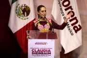 Mexican presidential candidate Claudia Sheinbaum.