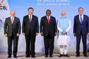 Leaders of the BRICS group.