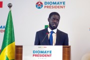 Senegalese President-elect Bassirou Diomaye Faye.