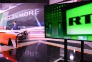 RT’s studio, in Moscow, Russia.