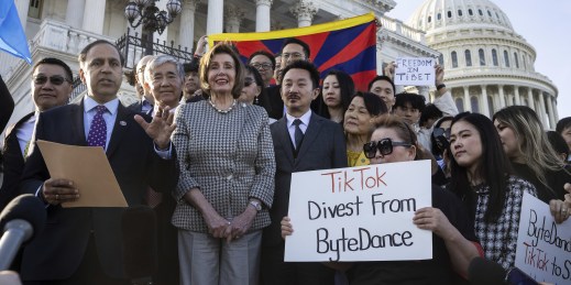 Uyghur advocates calling for TikTok to divest from ByteDance.