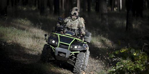 Russian Central Military District’s Tank Division on an ATV.