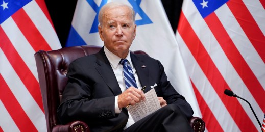 U.S. President Joe Biden in Israel.