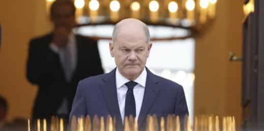 German Chancellor Olaf Scholz.