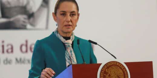 Mexican President Claudia Sheinbaum.