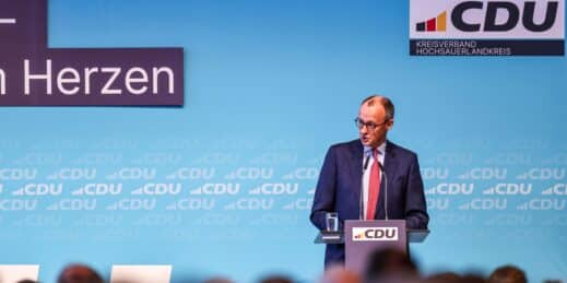 CDU party leader Friedrich Merz.