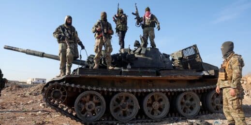 Syrian opposition fighters.