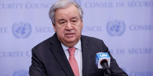 U.N. Secretary-General Antonio Guterres.