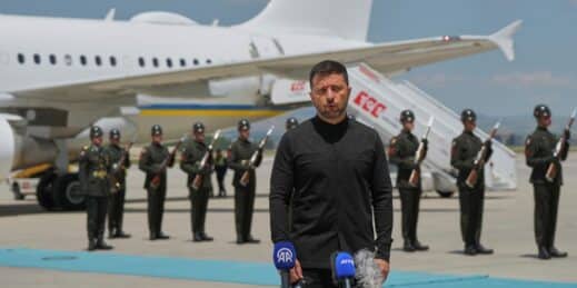 Ukrainian President Volodymyr Zelenskyy.