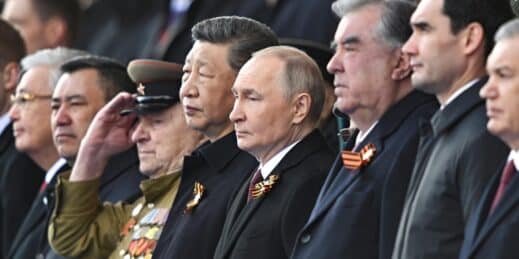Russian President Vladimir Putin and Chinese President Xi Jinping.
